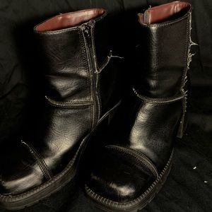 vintage fashion bug ankle boot